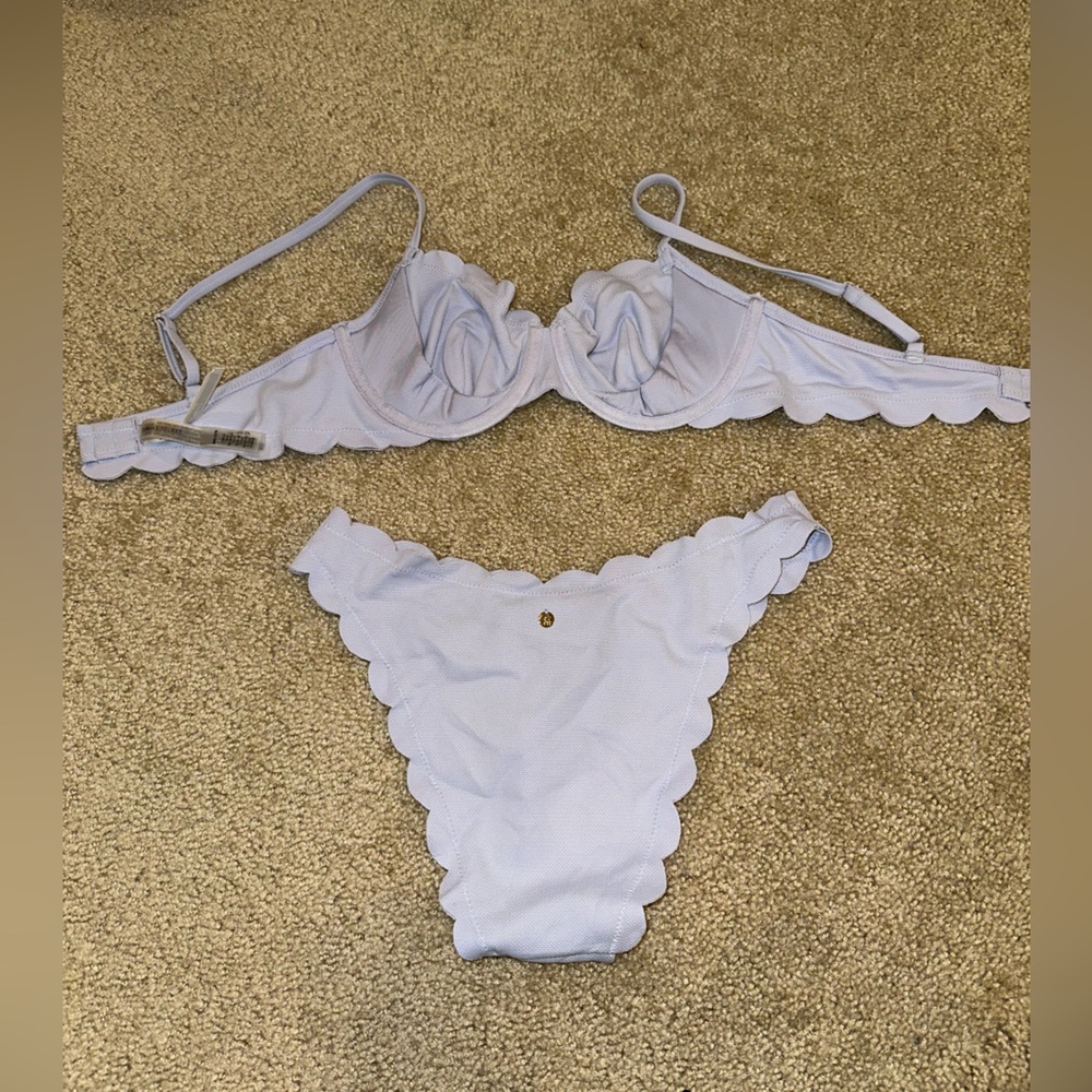 Victoria's Secret Lavender Scalloped Bikini